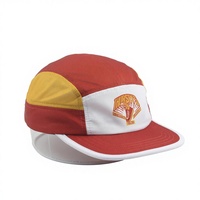 Casquette de sport personnalisée colorée à séchage rapide en polyester, casquette légère pour la course en extérieur avec logo personnalisé, casquette de sport à visière souple