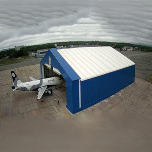 Chuyên nghiệp lớp máy bay máy bay 100 mét vuông kho thép Cấu trúc kim loại cấu trúc xây dựng để bán - Product Image 1