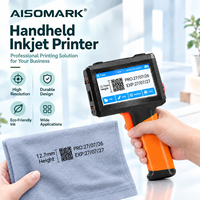Tragbarer Bestseller Tintenstrahldrucker Handgerät Mehrsprachig für Holz Kunststoff Dosen Bauernhof Fabrik Firma Datumskodiermaschine