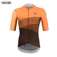 Tarstone Odm Nouveau Design Maillots de Cyclisme Orange de Haute Qualité Vélo à Séchage Rapide Meilleurs Fournisseurs Maillot de Vélo Pro Team