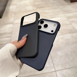 เคสกันกระแทกแบบแข็งบางเฉียบ คาร์บอนไฟเบอร์ ไร้ขอบ รุ่น Matte สำหรับ iPhone 17 16 15 14 13 12 11 Pro Max Plus - Product Image 3
