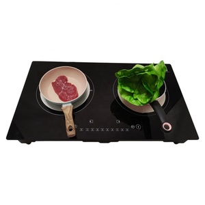 Table de cuisson à induction pour usage domestique, plaque à induction de table 3600W, double cuisinière, plaques chauffantes électriques à induction - Product Image 1