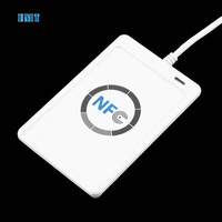 ACR122U NFC Lector de tarjetas inteligentes Escritor ISO14443 Programador Escritor con SDK 13,56 Mhz RFID Lector de tarjetas NFC Escritor