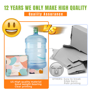 Tùy chỉnh cứng nhắc bưu phẩm vận chuyển hộp với logo tái chế vật liệu đóng gói quà tặng cho vận chuyển cho Tặng - Product Image 3