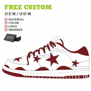 Individuelle Turnschuhe Hersteller kleine Bestellung Logo Retro Großhandel OEM ODM Skateboard Original Freizeit-Herren Sport Basketballschuhe