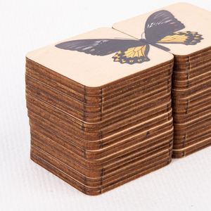 Rompecabezas de Madera Montessori para Niños Pequeños, Juguete Educativo de Mariposas Realistas para Niños y Niñas - Product Image 5