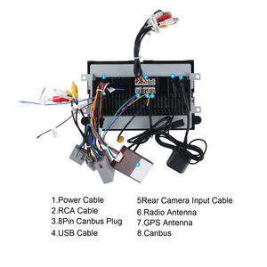 Podofo para Ford F150 F250 F350 Fusion Taurus /Freesatr 6 + 128G 7 ''Android Car Radio Wireless Carplay/Android Auto GPS WiFi OEM - Product Image 4
