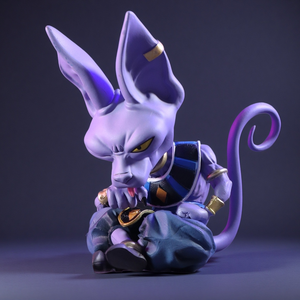 Figura de PVC de Anime, Colección de Siete Bolas de Dragón, Dios de la Destrucción, Billus, Adornos de Colección, Artículos de Animación, 0-24 - Product Image 3