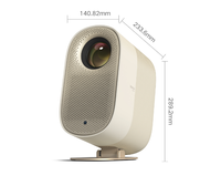 Proyektor Pintar Formovie Xming Q3 Max Terbaru Full HD 1920 X 1080p DENON 600 CVIA Lumens Kecerahan Ultra Mini Portabel