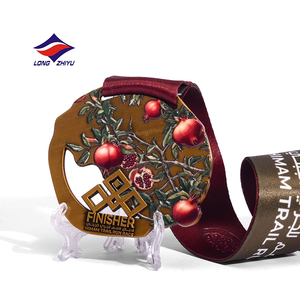 Longzhiyu - Medallas Deportivas Personalizadas de Metal <span class=keywords><strong>para</strong></span> Fútbol, Natación y Spinning, 20 Años de Experiencia, Trofeos y Medallas Personalizadas, Medallón de Metal - Product Image 3