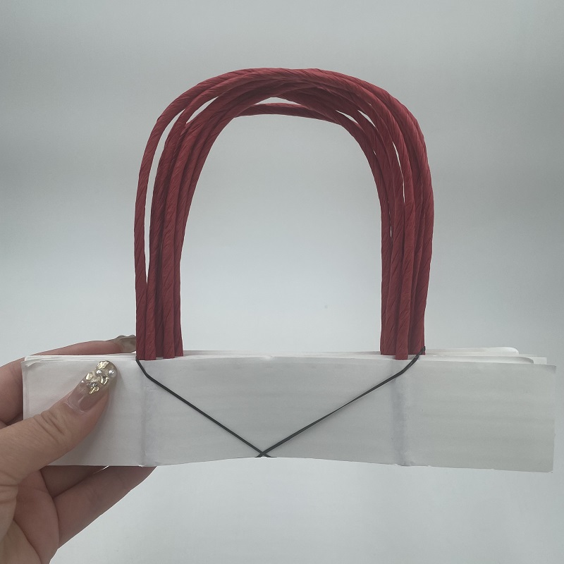 Colorful Durable Quality Handbag Handle Rope/ Paper Bag Rope Handle/ Twisted Paper Handles