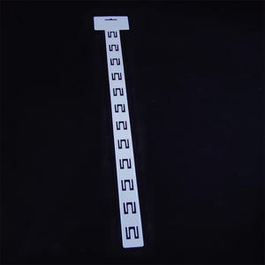Low MOQ <b>Plastic</b> Hanging Display Clip Strips for Retail Display With Label Header - Product Image 5