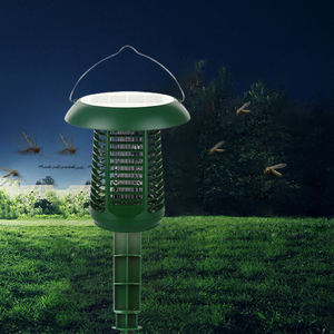 Lámpara <span class=keywords><strong>solar</strong></span> para matar mosquitos recargable a prueba de agua de alta calidad, Zapper para control de plagas al aire libre, colgante e insertable en el suelo - Product Image 6