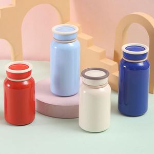 300Ml 400Ml Flask Vacuum Design Eco Friendly Milk <b>Metal</b> Insulated Stainless Steel Japanese Cups Custom Cups With Lids - Product Image 5