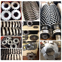 Broyeur de pneus à double arbre, machines de recyclage robustes pour déchets industriels, broyeur de ferraille, broyeur de caoutchouc, équipement de concassage