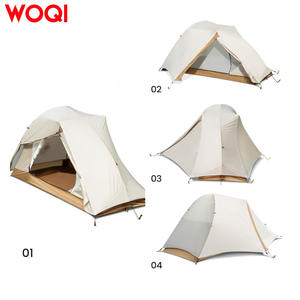 Carpa Domo Woqi para 2-3 Personas, 222x99x104 cm, Ligera, Impermeable, para 3 Estaciones, para Campamento al Aire Libre - Product Image 5