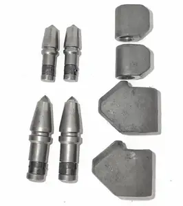 C31DH Auger Bullet Trencher Rock Drill Bit Teeth And Holder For Concrete Drilling