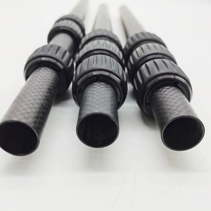 Haste Telescópica Leve de Fibra de Carbono 3K de 1360mm, Haste Ajustável para Detector de Metais e Ouro Subterrâneo - Product Image 6