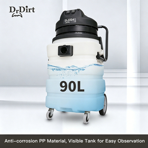 <b>Plastic</b> Wet Dry Hospital Floor Cleaning Machine Industrial Heavy Duty Commercial Strong <b>Large</b> Capacity 90 Litre Vacuum Cleaner - Product Image 5