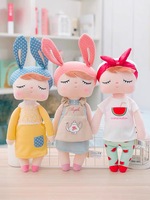 Songshan Jouets Personnalisé En Gros poupées peluches Cadeau D'anniversaire Mignon Coton Belle Princesse Poupée De Chiffon Bébé Dormir Confort En Peluche Jouet
