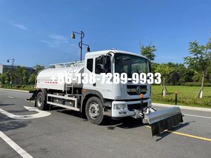 Camion-citerne <span class=keywords><strong>à</strong></span> jet et aspiration combiné 6x4 avec <span class=keywords><strong>pompe</strong></span> <span class=keywords><strong>à</strong></span> eau haute pression diesel 10000L et moteur pour le débouchage des canalisations d'égouts - Product Image 4