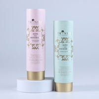 Emballages personnalisés de tubes en plastique pour crème pour les mains, 50 ml, 100 ml, 150 ml, 200 ml, tube à presser pour shampoing, lotion, cosmétiques avec couvercle rabattable