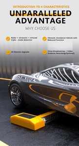 Güneş ve pille çalışan erişim kontrolü Park kilidi uzaktan kumanda ile uzaktan çelik bariyer kesintisiz Park güvenliği - Product Image 5