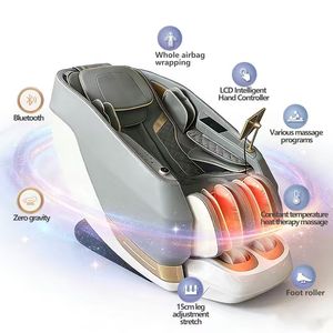 Silla de Masaje Shiatsu de Gravedad Cero Zhipin 2026 de Lujo con Función de Fisioterapia Infrarroja - Product Image 4