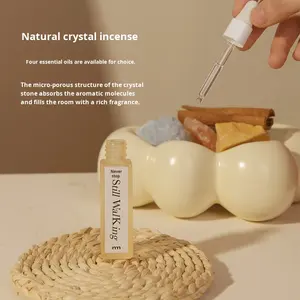 Minyak Aromaterapi Esensial Emma Molly Isi Ulang Cairan untuk Dalam Ruangan, Diffuser Batu Kristal Tanpa Api Tahan Lama, Model JY - Product Image 2