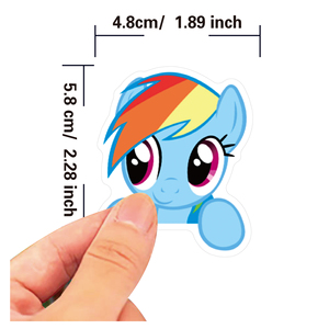 wholesale kids promotional gifts cute cartoon label sticker set - Product Image 5