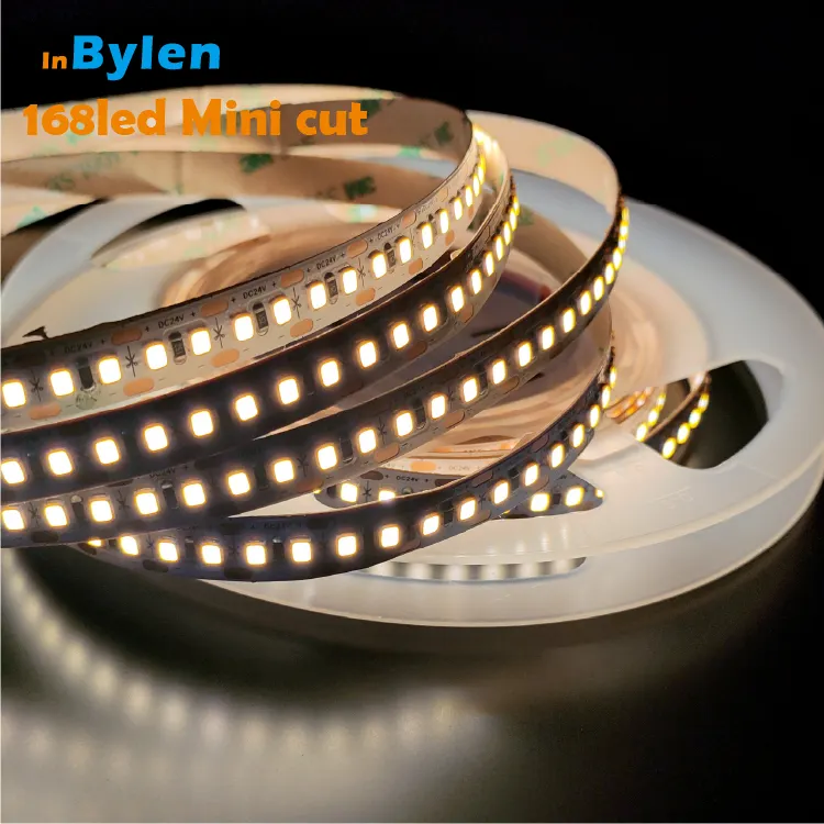 Inylen Wholesale DC24V SMD 2835 strip short cutting 5m flexible led strip light