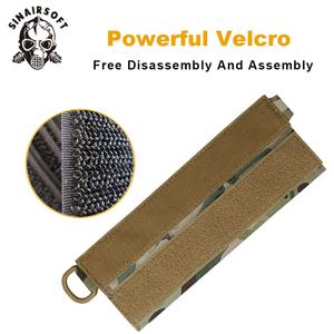 Bandeau d'écouteurs robuste en nylon 1000D, accessoires tactiques de camouflage pour la chasse avec protection auriculaire confortable - Product Image 5