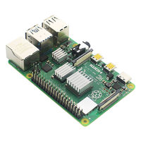 Disipador de Calor de Aluminio para Raspberry Pi 4B, Kit de Refrigeración para Raspberry Pi 4 Modelo B, Disipador de Calor para CPU, RAM, LAN, USB
