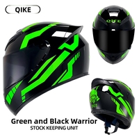 Casque de moto unisexe Qike toutes saisons, design intégral personnalisé, ajustement universel, lien exclusif pour Weilianghe.