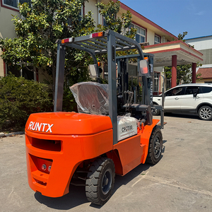 Runtx, gran oferta, Mini carretilla elevadora <span class=keywords><strong>CPCD30</strong></span>, carretilla elevadora diésel, horquilla de 3 toneladas, tamaño pequeño, tracción en las 4 ruedas, mástil de visión amplia con CE - Product Image 4