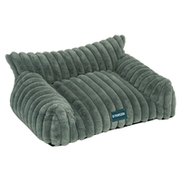 Lit pour animaux de compagnie chaud d'hiver très vendu, moelleux, amovible, lavable, universel pour chat et chien, coussin de canapé pour animaux de compagnie