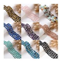 14*10mm cristal naturel Agate pierre ovale poli énergie pierres précieuses en vrac perles pour la fabrication de bijoux mode collier Bracelets