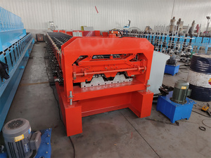High Quality Building Material <b>Making</b> <b>Machine</b> Floor Deck Roll Forming Equipment with Core Components Bearing and Gear - Product Image 3