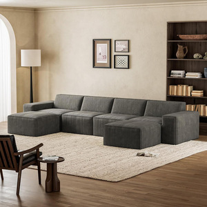 Sofá Modular de 3 Plazas, Sofá Seccional Comprimido, Muebles para Sala de Estar, Sofá Comprimido - Product Image 6