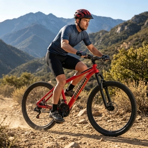 <span class=keywords><strong>Vélo</strong></span> de montagne JUNHAN 27,5 pouces, 21 vitesses, cadre en alliage d'aluminium, frein à disque, OEM/ODM, unisexe, adultes, largeur de pneu 2,35 pouces - Product Image 1