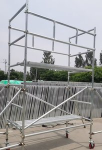 Phổ thang khung giàn giáo mạ kẽm nhúng nóng cho xây dựng hiện đại nhà kho hội thảo dự án khách sạn - Product Image 6