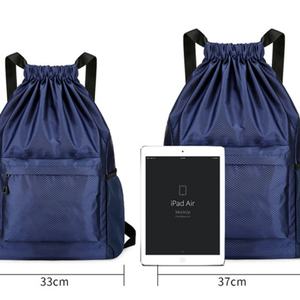 กระเป๋าเป้สะพายหลังพับได้สีสันสดใสคุณภาพสูงสำหรับขายตรง พร้อมโลโก้สั่งทำพิเศษ ซิปกันน้ำอย่างดี เหมาะสำหรับใส่ของไปยิม - Product Image 2