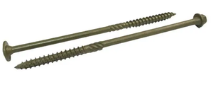 Tornillos antirrobo Zhejiang para paisajismo y construcción de madera, tamaño completo, tornillos verdes para vigas de ferrocarril, ovalados, de alta resistencia, métricos para madera. - Product Image 4