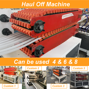 Machine d'extrusion <span class=keywords><strong>de</strong></span> profilés d'angle en PVC plastique, ligne <span class=keywords><strong>de</strong></span> production <span class=keywords><strong>de</strong></span> profilés d'angle en PVC pour murs, ligne d'extrusion <span class=keywords><strong>de</strong></span> profilés d'angle décoratifs - Product Image 2