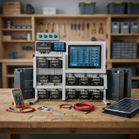 ECBMS 128S 256S Sistema de Gestión de Baterías (BMS) Inteligente de Alto Voltaje 1000V 1000A Maestro-Esclavo para Vehículos Eléctricos de Alta Potencia, Autobuses y Camiones Eléctricos ESS