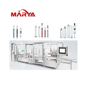 Marya Fully Electric Control Nest Type Plastic Syringe Filling Machine Closing Machine with Isolator System