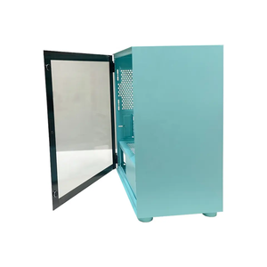 Boîtier <span class=keywords><strong>PC</strong></span> Micro ATX avec verre trempé Nouveau design de mode pour les joueurs Boîtier d'ordinateur de bureau pré-construit avec refroidissement par eau - Product Image 2