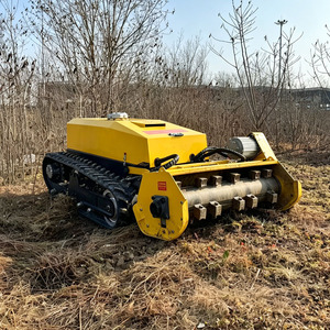 Débroussailleuse forestière professionnelle électrique 72V télécommandée sur chenilles 1000 mm pour la récupération des terrains et le traitement des souches - Product Image 5