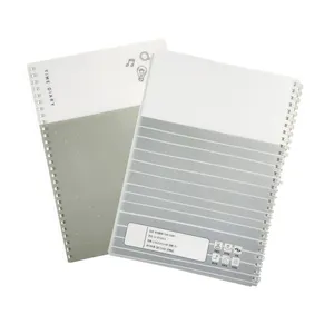 Hochwertiger Besprechungsplaner Herren Damen Spiral-Notebook wasserdicht wiederverwendbares grünes Formel-Notebook