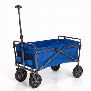 <span class=keywords><strong>Chariot</strong></span> <span class=keywords><strong>de</strong></span> <span class=keywords><strong>plage</strong></span> <span class=keywords><strong>pliable</strong></span> portable d'extérieur avec roues - Product Image 4